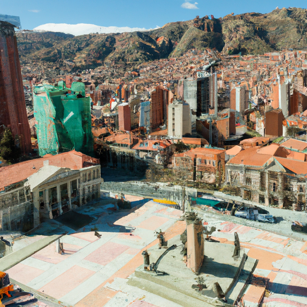 Plaza de San Pedro, La Paz In Bolivia Overview,Prominent Features